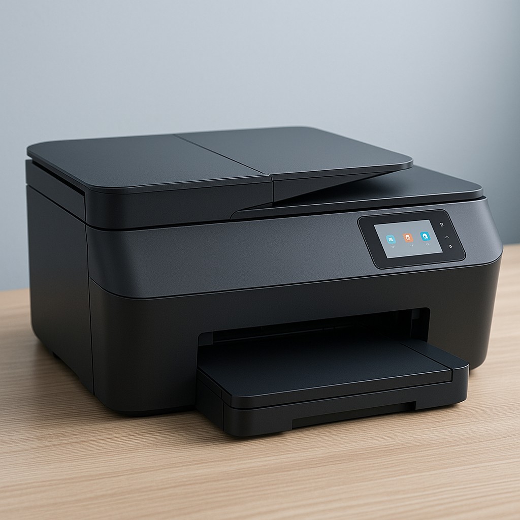 Modern printer on a desk